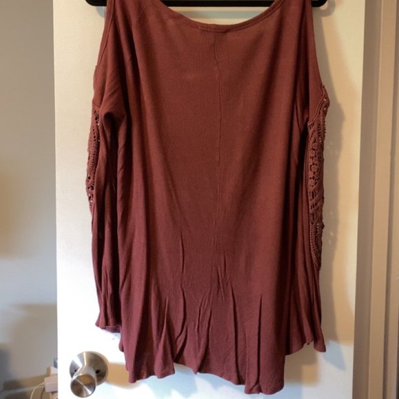 Mauve Grace & Lace Long Sleeve - Size Large - Picture 7 of 8